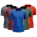 Kit 5 Camisetas Tecnológicas Masculinas FitneSmart - Mês do Cliente