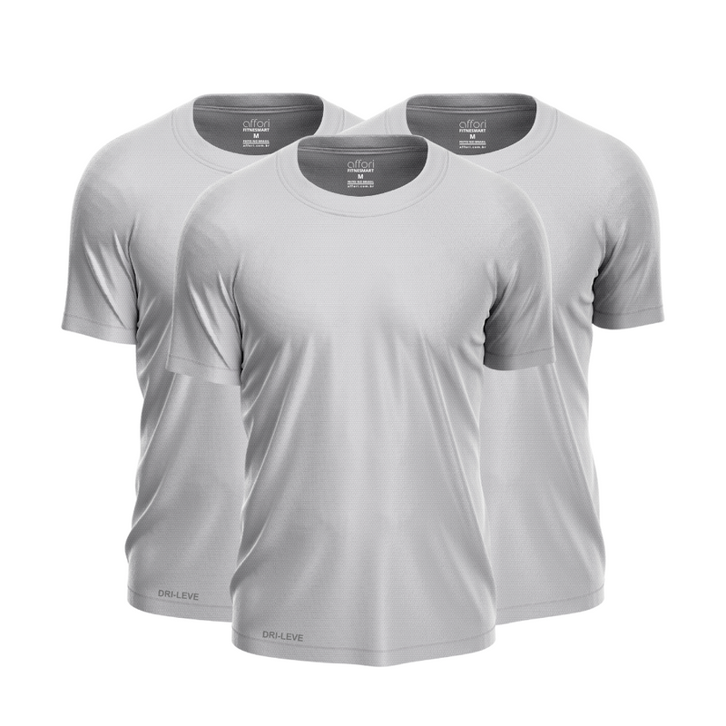 Kit 3 Camisetas Dry Fit Masculinas para Treino – Anti Suor