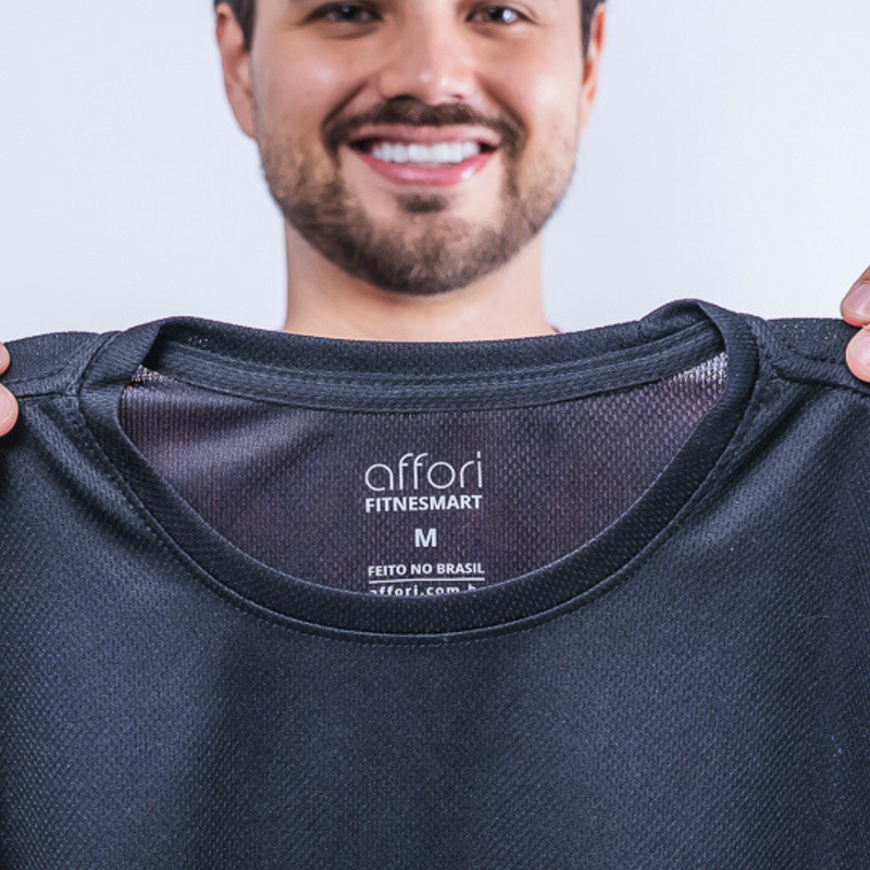 Kit 5 Camisetas Tecnológicas Masculinas FitneSmart - Mês do Cliente