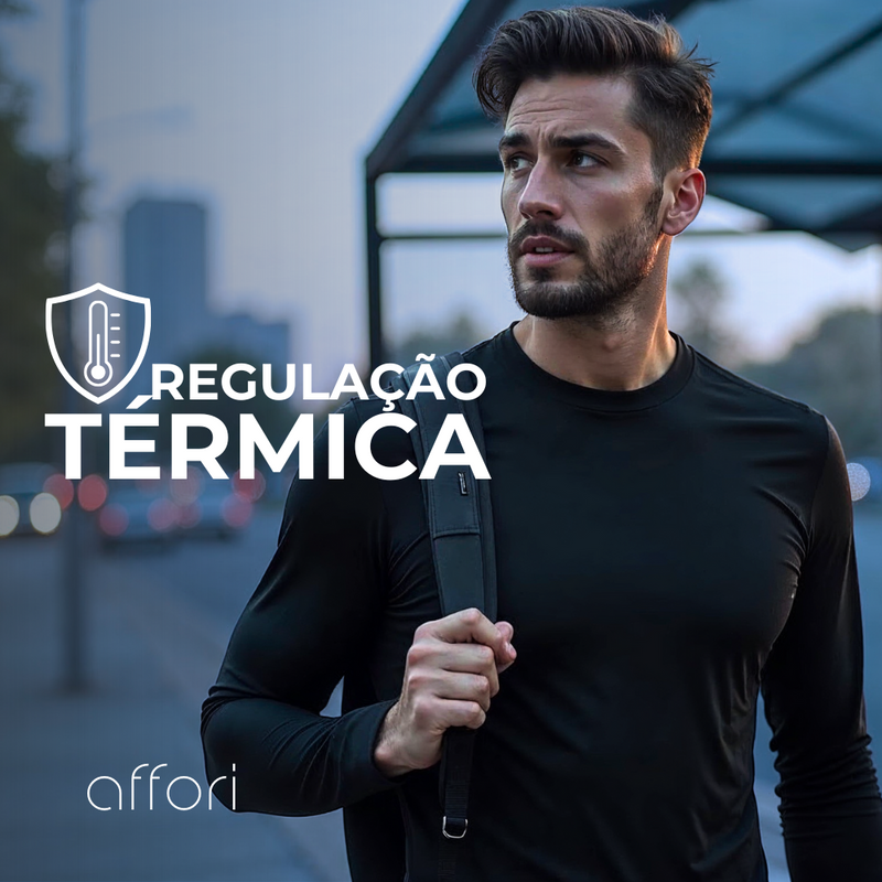 Kit 4 Camisetas Manga Longa Tecnológicas - Promoção de Inverno