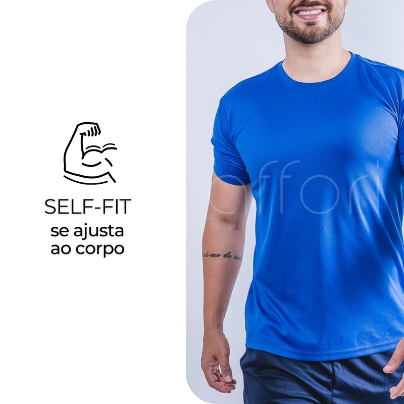 Kit 5 Camisetas Tecnológicas FitneSmart Masculinas - Promoção de Inverno