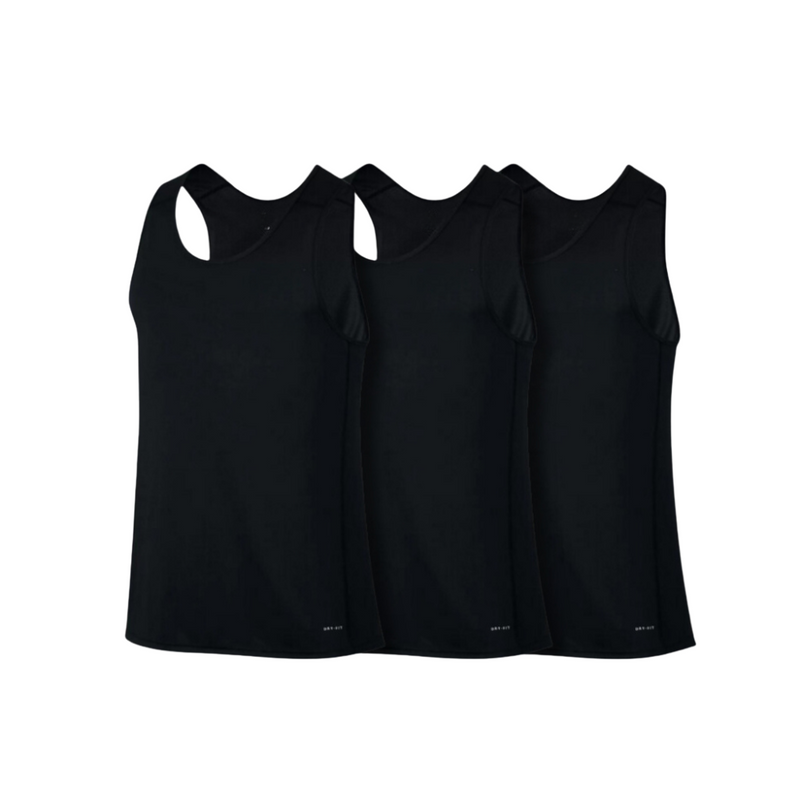 Kit 3 Regatas FitneSmart - Anti Suor e Anti Odor
