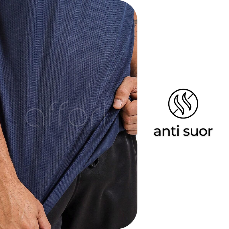 Kit 3 Camisetas Tecnológicas Antisuor - FitneSmart