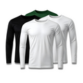 Kit 4 Camisetas Manga Longa Tecnológicas - Promoção de Inverno