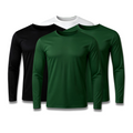 Kit 4 Camisetas Manga Longa Tecnológicas - Promoção de Inverno