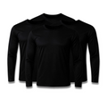 Kit 4 Camisetas Manga Longa Tecnológicas - Promoção de Inverno