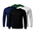 Kit 4 Camisetas Manga Longa Tecnológicas - Promoção de Inverno