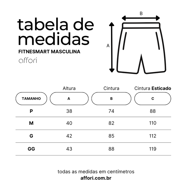 Kit 2 Shorts Compressão 2 em 1 - Affori Tight